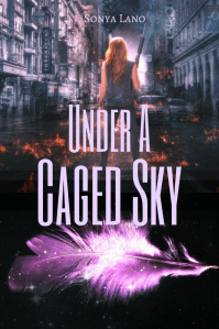 Under A Caged Sky pink feather tinted